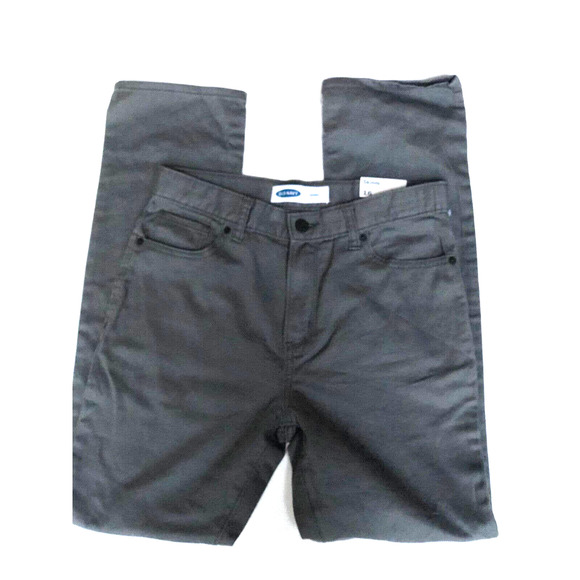Old Navy Skinny Knight Time Gray Jeans Girl 16 New - Picture 2 of 4